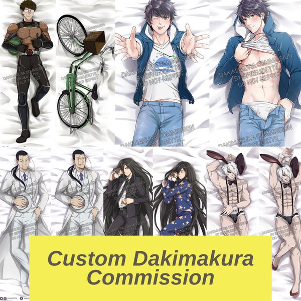 CUSTOM DAKIMAKURA Body Pillow Custom Anime/Game/Anything