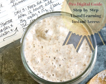 Sauerteig-Starterrezept: Handwerkliche Brotbackanleitung (PDF)