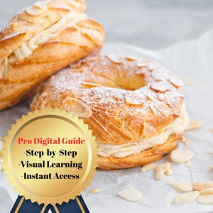 Choux Pastry Bliss: Paris Brest Recipe- Delectable Choux Pastry Delight!