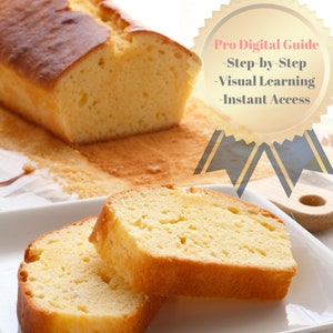 Homemade Pound Cake Recipe - Easy-to-Follow Digital Guide - Bake Delectable Dessert for Family Gatherings - Unique Gift for Cake Lovers
