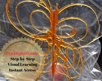 Receta de base de azúcar con burbujas: Guía para decorar pasteles (Descargar PDF)