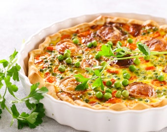 Oceanic Delight: Seafood Quiche Recipe - Exquisite Blend of Sea Flavors in Every Bite!