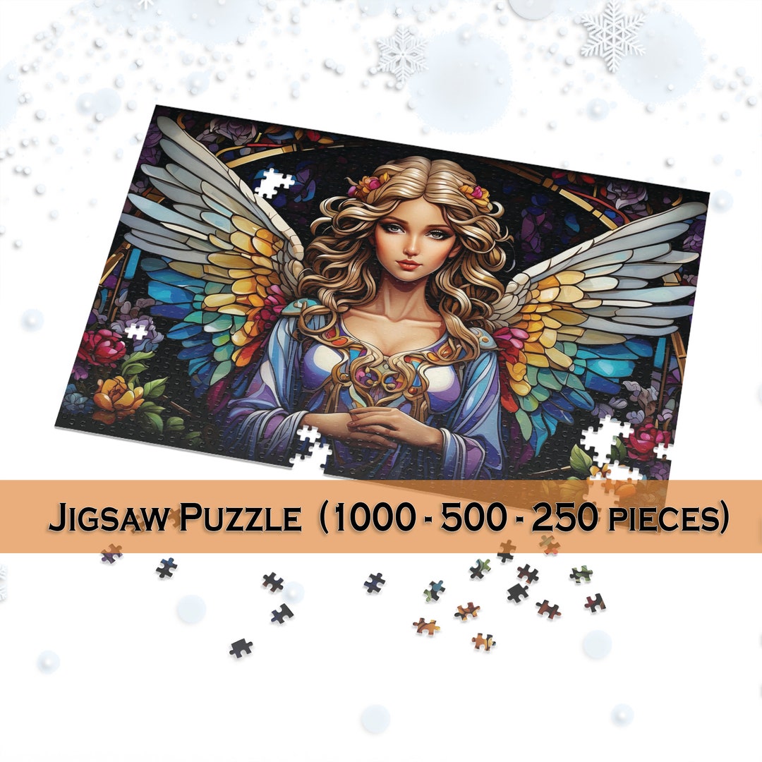 Angel Jigsaw Puzzle 1000 Piece Puzzle, Adult Jigsaw Puzzle, Gift for Mom, Puzzle Art, Puzzles ...