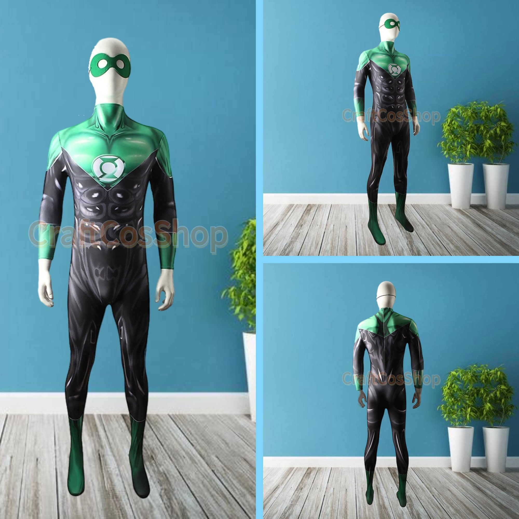 Green Lantern Costume For Men