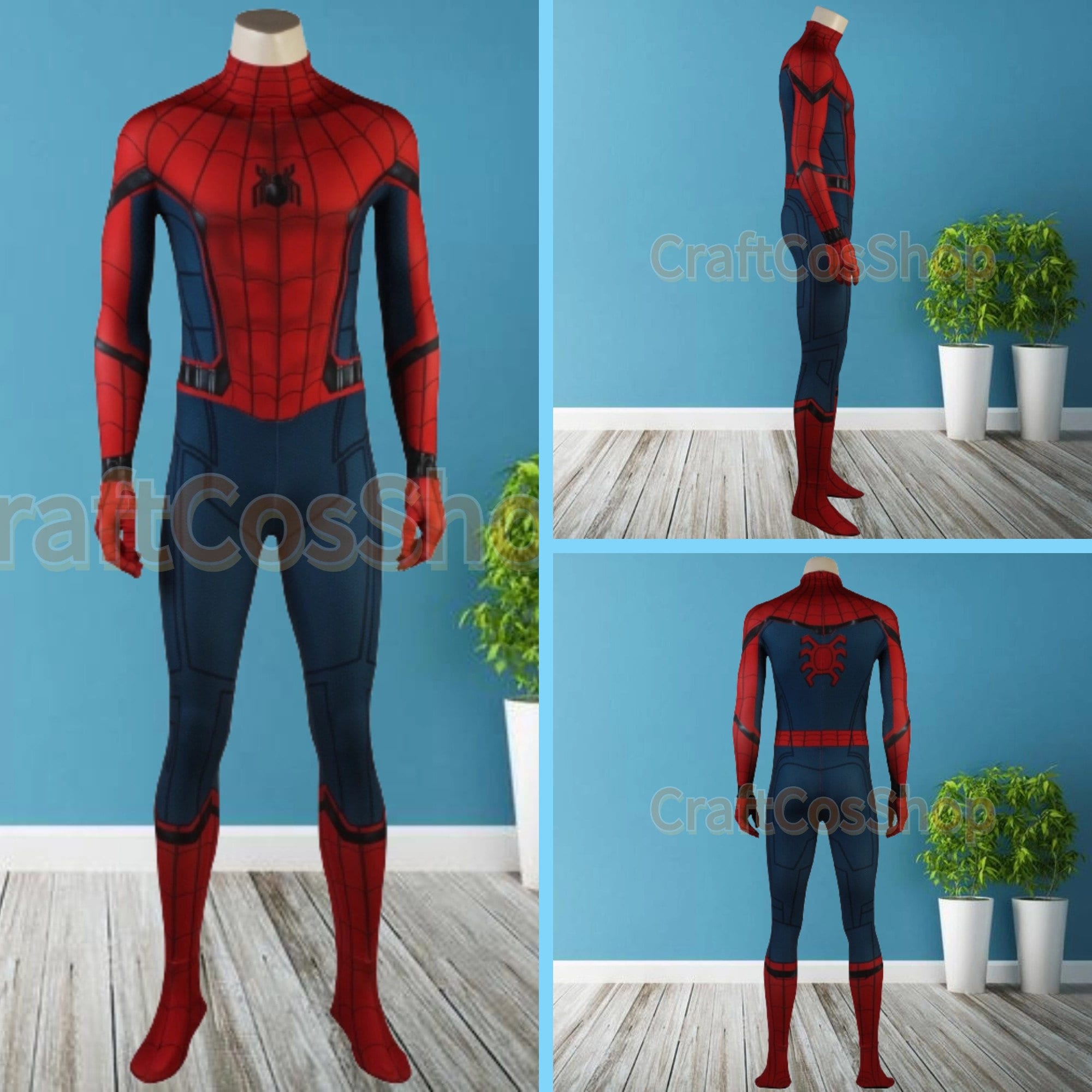 TEEN Sized SPIDER MILES Youth Leggings Tights for Teenagers