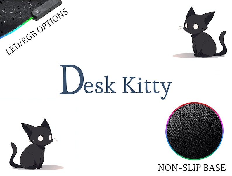 LED Fantasy Hero Desk Mat XXL Mousepad / Fire Tree Fantasy - Etsy