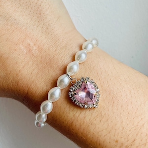 Fine pearl bracelet for women, personalized bracelet, minimalist bracelet, gift for her