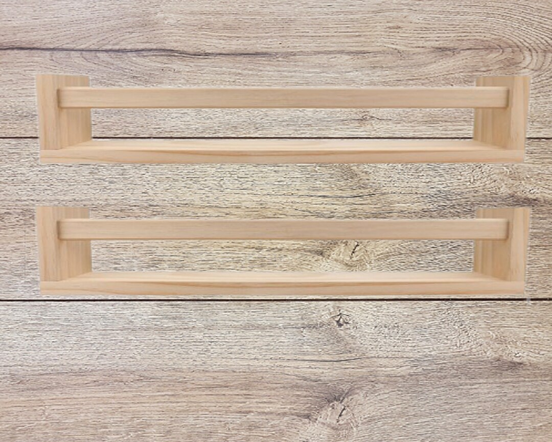 Nursery Shelves Set of 3wood Nursery Book Shelves Etsy