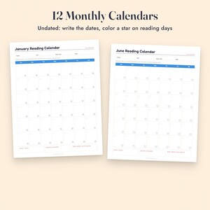 Reading Log for Kids Printable, Book Report Template, Bingo Challenge, 100 Book Tracker image 8