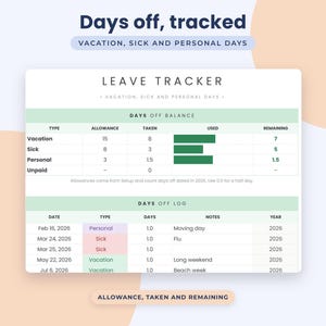Timesheet Google Sheets Template, Overtime Tracker, Hourly Pay Calculator, Work Hours Log image 6