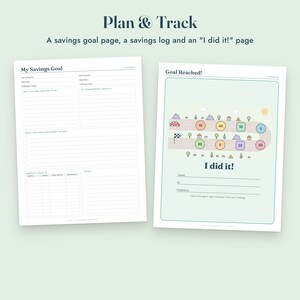 Savings Challenge Printable, Road Trip Map Color In Tracker, 500 to 10000, Letter A4 imagen 7
