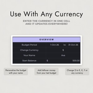 Dark Mode Budget Spreadsheet Google Sheets, Pastel Paycheck and Monthly Planner, Savings Debt Goals image 4