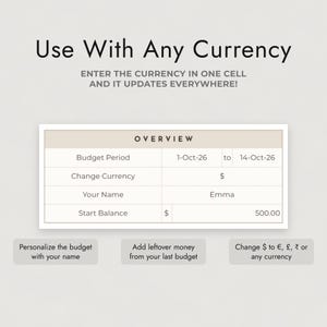Paycheck Budget Spreadsheet Google Sheets, Neutral Biweekly Planner, Bills Due Before Payday bild 4