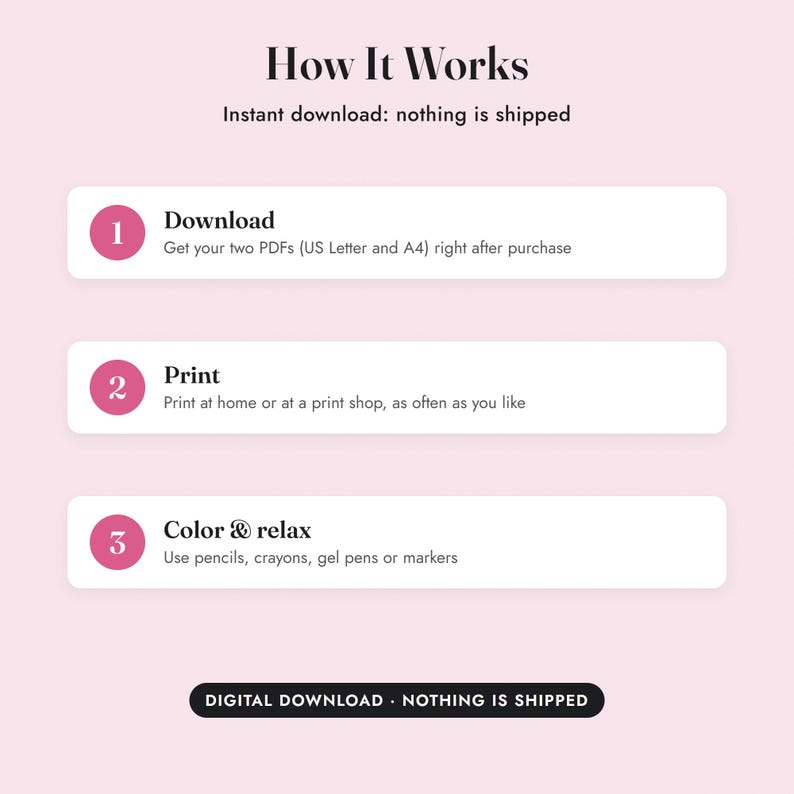 Livro de colorir simples e divertido: Doces Deliciosos, 40 páginas para imprimir, PDF com desenhos simples de comida para colorir imagem 9