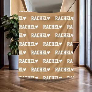 Personalized Custom Blanket, Baby Girl Blanket, Name Blanket, Girl Blanket Gift, Baby Blanket, Kids Blanket, Personalized Gift, Custom Gift