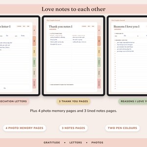 Diario di coppia stampabile, quaderno di esercizi per la relazione, 120 spunti di conversazione, idee per serate romantiche, check-in settimanale immagine 8