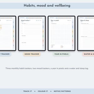 2027 Printable Planner, Monthly Weekly Calendar Pages, US Letter PDF plus Hyperlinked Digital Version image 6