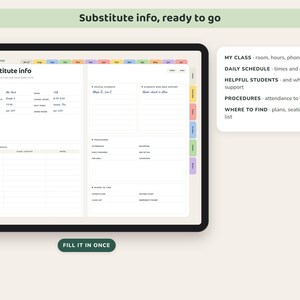 Teacher Planner 2026 2027, Dated Digital Lesson Plans, Gradebook, Seating Chart, Attendance image 7