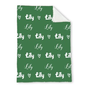 Personalisierte benutzerdefinierte Decke, Baby-Mädchen-Decke, Namensdecke, Mädchen-Decke, Baby-Decke, Kinderdecke, personalisiertes Geschenk, individuelles Geschenk