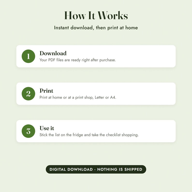 High Fiber Food List Printable With Grams, Grocery List, Fiber Tracker, Letter A4 image 10