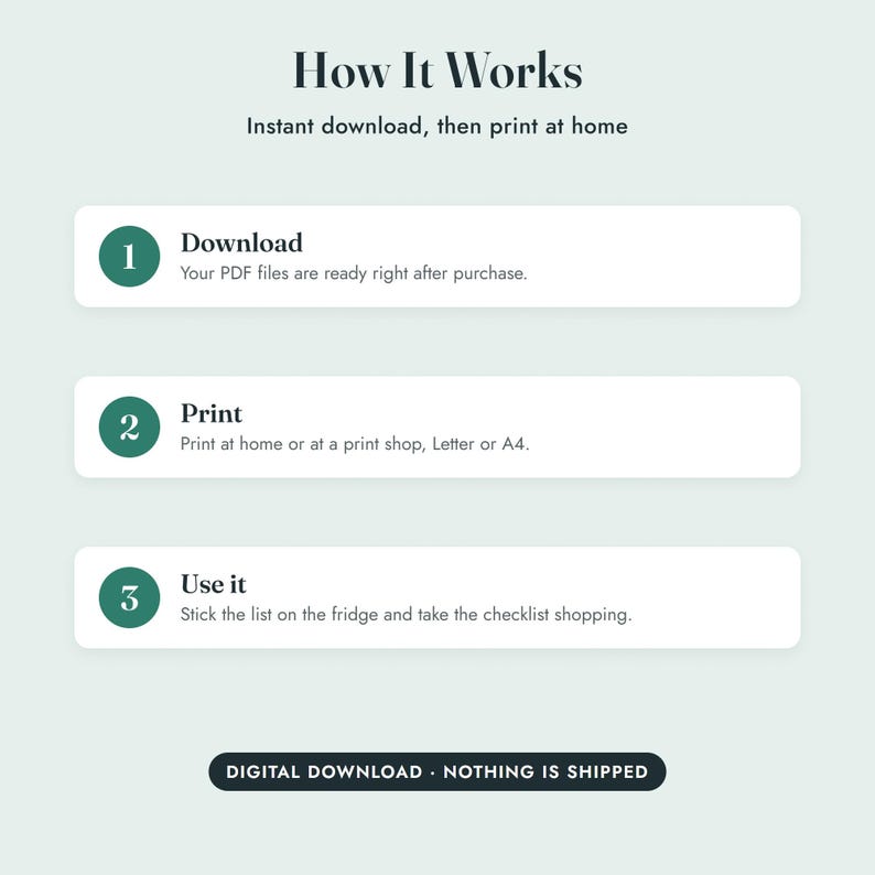 Diabetes Food List Printable, Diabetic Grocery List, Meal Planner, Plate Guide, Letter A4 imagem 10