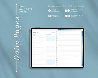 All In One Digital Planner 2026 2027, Digital Planner, Digital Journal, Digital Goodnotes Template, Weekly, Daily Planner, Monthly plan