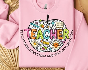 Teacher Dalmatian Apple PNG: Back To School Sublimation (Digital File)