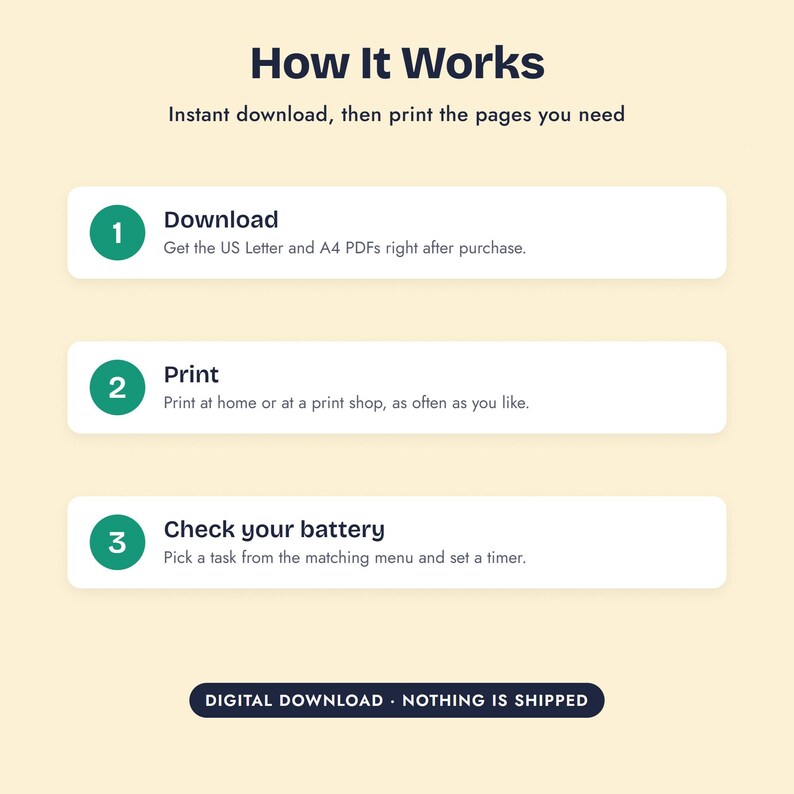 ADHD Cleaning Planner Bundle, Energy Cleaning Menus, 15 Minute Room Resets, Doom Pile Rescue image 10