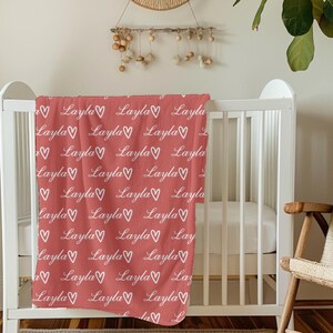 Personalized Custom Blanket, Baby Girl Blanket, Name Blanket, Girl Blanket Gift, Baby Blanket, Kids Blanket, Personalized Gift, Custom Gift