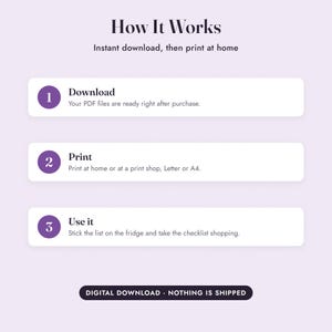 Gut Health Food List Printable, Fermented and Prebiotic Foods, Grocery List, Letter A4 image 10