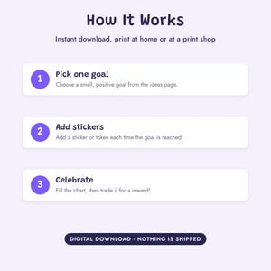 Behavior Chart for Kids, Sticker Chart, Token Board, Reward Coupons, Positive Behavior Printable image 10