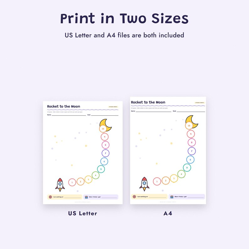 Behavior Chart for Kids, Sticker Chart, Token Board, Reward Coupons, Positive Behavior Printable image 9
