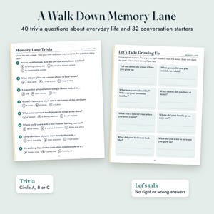Senior Activities Printable, Large Print Word Search and Crossword, Dementia Activity Book, 104 Pages imagen 6