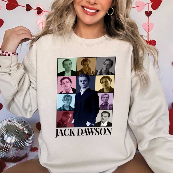 Jack Dawson Eras Style Shirt | Vintage Jack Dawson Shirt | Jack And Rose Shirt | Titanic Movie Shirt