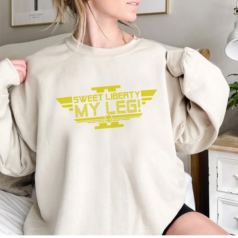 Sweet Liberty My Leg Shirt, Helldivers 2 T Shirt, Video Game Shirt ...