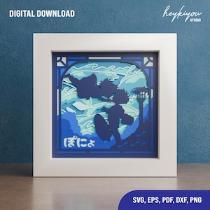 Ghibli shadow box - Etsy 日本