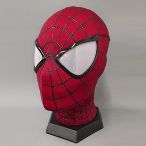 Spider Man Mask 2, Tasm2, Amazing Spider Mask, No Way Home, With Faceshell and Magnetic Lenses, Cosplay, Halloween, Wearable, Gift For Him