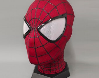 Spider-Man Tasm2, con máscara facial y lentes magnéticas, regalo para él.