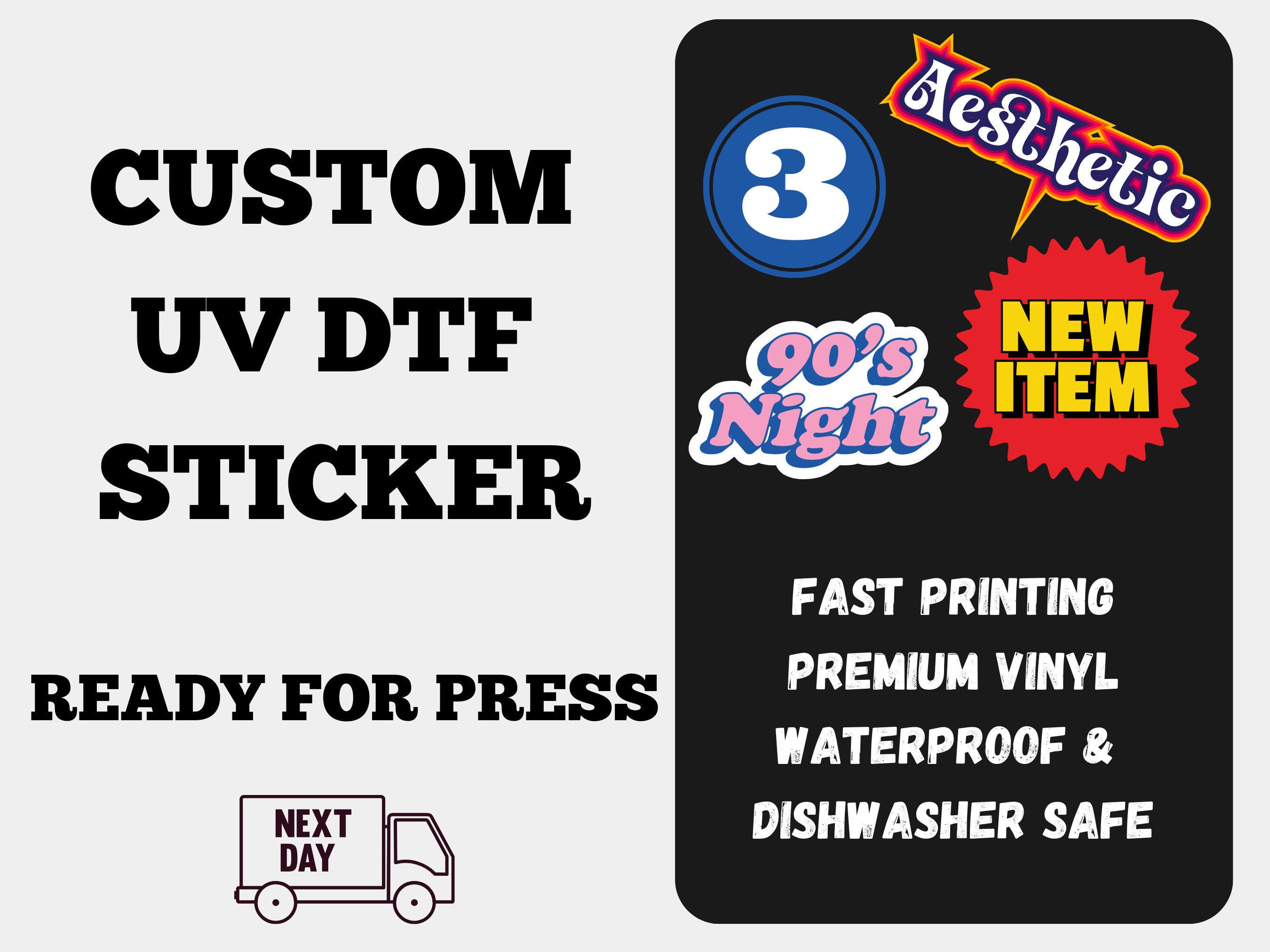 UV DTF Custom Wholesale - 24oz Wrap – Funny Bunny Transfers