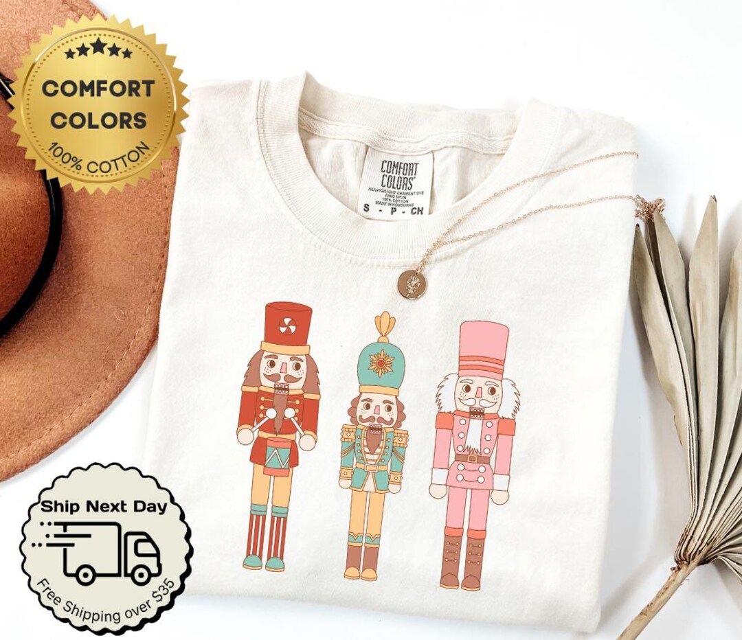 Comfort Colors Nutcracker Shirt, Christmas Nutcracker Shirt, Christmas ...