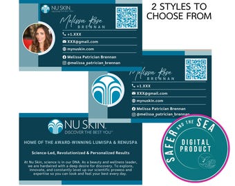 Nu Skin Business Cards