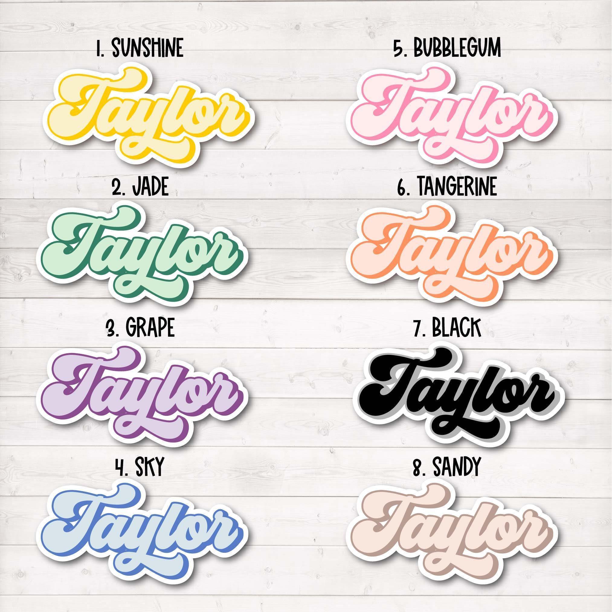 Personalized Name Sticker | Kids Custom Name Sticker| Personalized ...