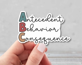 ABA Special Education Sticker | Special Education Teacher Sticker | Behavior Tech RBT | Behavior Sticker | Behavior Analyst | IEP Sticker