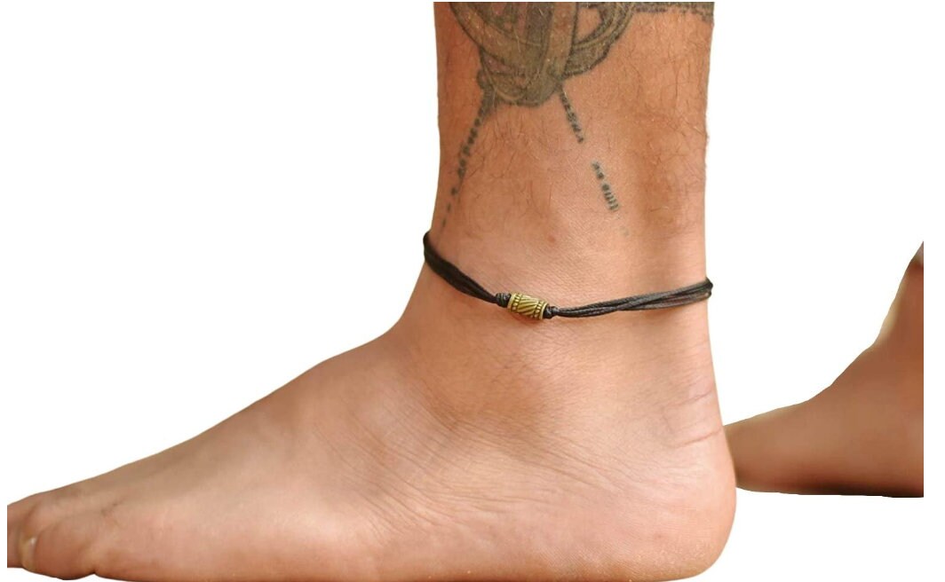 Mens anklets  personalised handmade jewelry by Shani and Adi Jewelry   Shani  Adi Jewelry