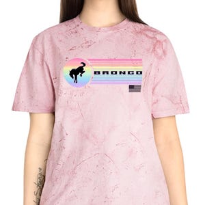 Ford Bronco Unisex Color Blast T-Shirt Bronco Comfort Colors Tshirt Bronco Shirt Bronco Lover Shirt Gift For Him Gift For Her Bronco Love