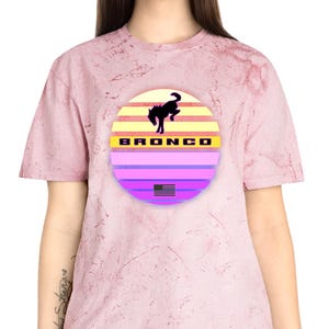 Ford Bronco Unisex Color Blast T-Shirt Bronco Comfort Colors Tshirt Bronco Shirt Bronco Lover Shirt Gift For Him Gift For Her Bronco Love