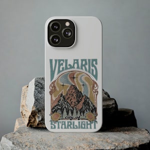 Velaris City ACOTAR iPhone Case Velaris Court Of Dreams Phone Case The Night Court Phone SJM Merch City of Starlight Case Velaris Case