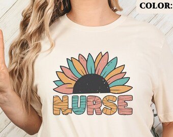 Nurse Flower Shirt Nurse Gift Nursing Life T-shirt Future Nurse Shirt Future Nurse Gift Nursing School Future Nursing Student Tee Shirt