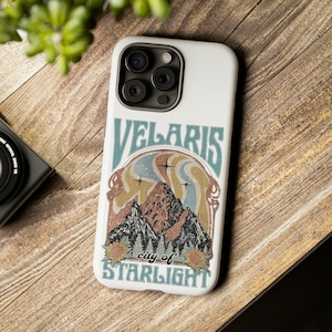 Velaris City ACOTAR iPhone Case Velaris Court Of Dreams Samsung Case The Night Court Phone SJM Merch City of Starlight Case Velaris Phone