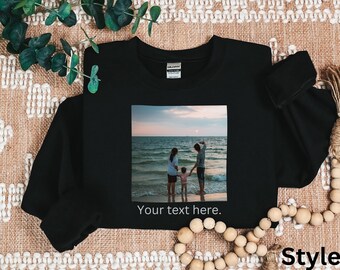 Sudadera personalizada Sudadera personalizada Sudadera con foto personalizada Sudadera personalizada Sudadera con estampado personalizado Haz tu propio regalo personalizado